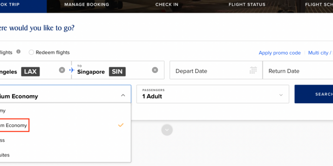 Singapore Airlines Premium Economy Overview