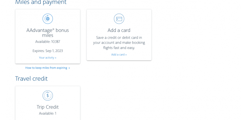 How to Use an American Airlines Flight Credit